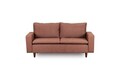 Canapea 2 locuri, Futon, 859FTN2712, Metal, Maro deschis