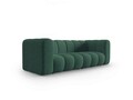 Canapea 3 locuri, Lupine, Micadoni Home, BL, 228x87x70 cm, poliester chenille, verde