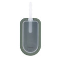 Forma pentru inghetata Blissford, Homla, 11x6 cm, silicon/plastic, verde/transparent