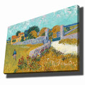 Tablou decorativ, 70100VANGOGH066, Canvas , Lemn, Multicolor