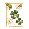 Decoratiune de perete, Zouping, Metal, Dimensiune: 50 x 70 x 5 cm, Verde