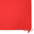 Perna patrata scaun Basic Red, 40x40x4 cm, poliuretan/poliester, rosu