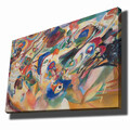 Tablou decorativ, 70100KANDINSKY030, Canvas , Lemn, Multicolor