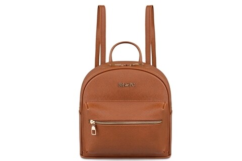 Rucsac Beverly Hills Polo Club, 626, piele ecologica, maro