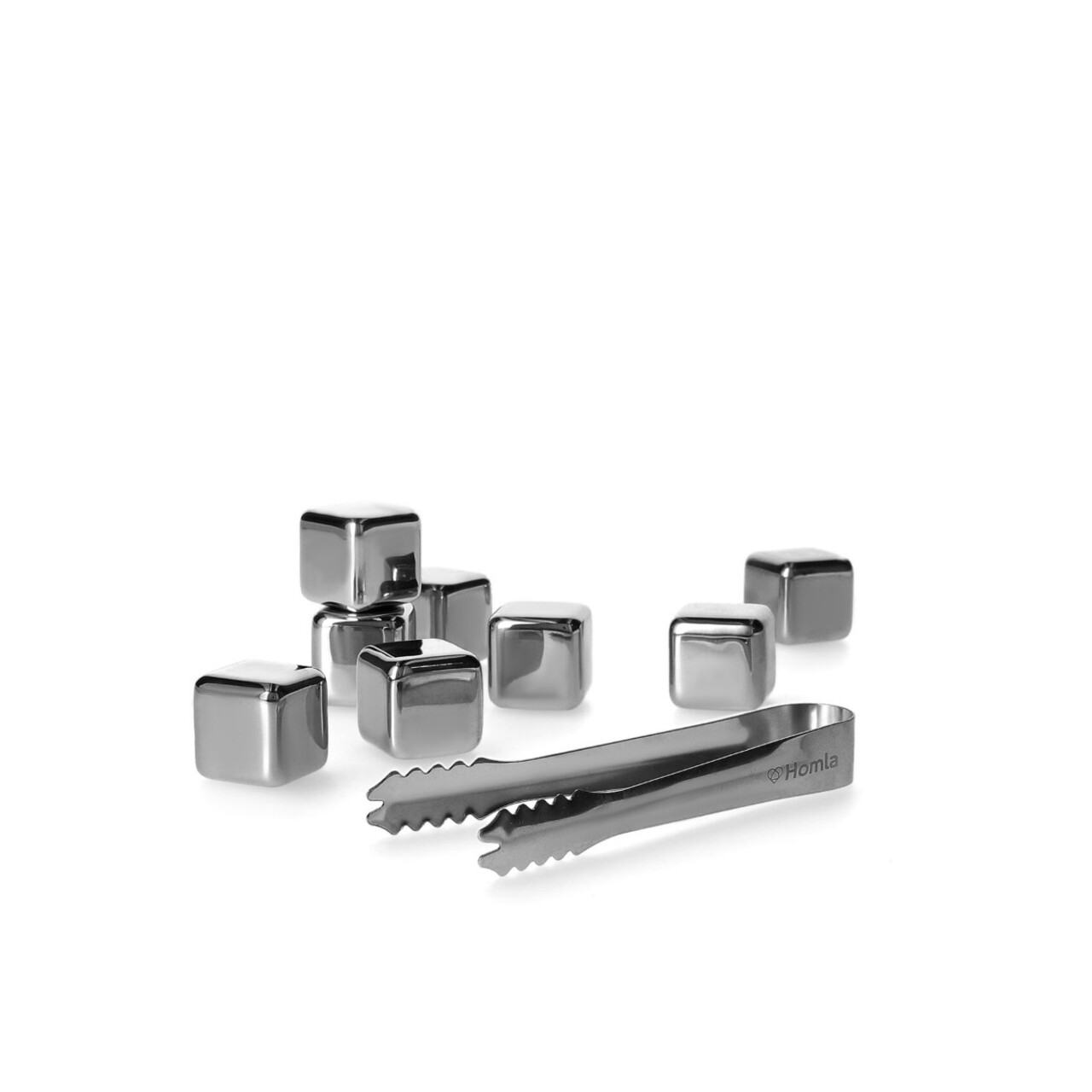 Set accesorii bauturi reci Alcole, Homla, 9 piese, inox, argintiu - 1 | YEO