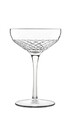 Set 6 pahare pentru cocktail Roma 1960 Cocktail Coupe C 512, Luigi Bormioli, 300 ml, sticla cristal