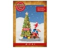 Decoratiune cu lumini si miscare Santa and tree, Lumineo, multicolor