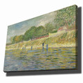 Tablou decorativ, 70100VANGOGH049, Canvas , Lemn, Multicolor