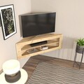 Comoda TV, Zena Home, Sala, 120x40x45 cm, PAL, Stejar