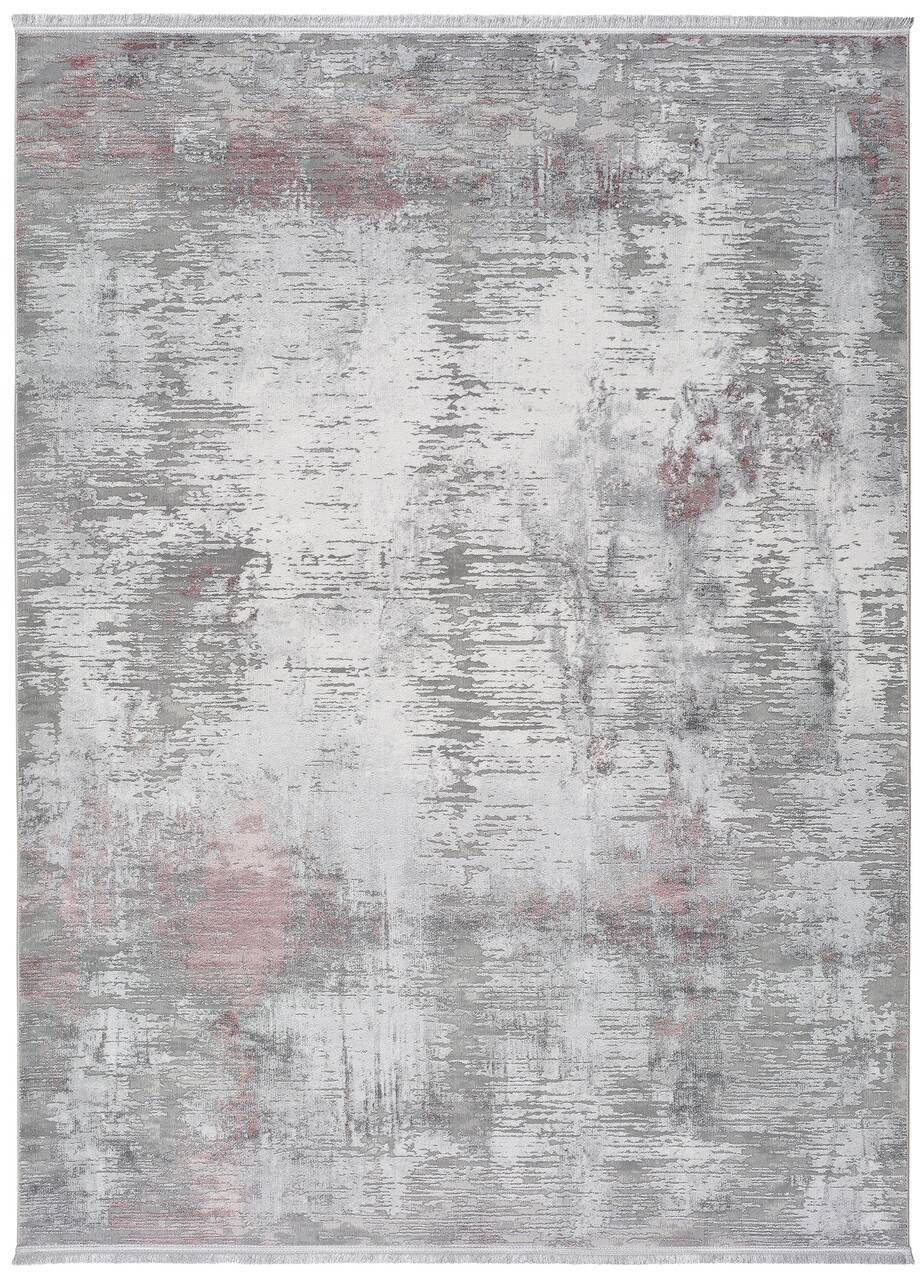 Covor, Riad 19 Silver, 200 X 290 Cm, 100% Poliester, Gri