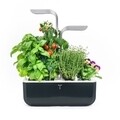 Jardiniera SMART Garden, Veritable 33 x 18.5 x 45 cm, Soft Black