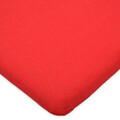 Perna patrata scaun Basic Red, 40x40x4 cm, poliuretan/poliester, rosu