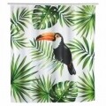 Perdea de dus Tucan, Wenko, 180x200 cm,  100% poliester, multicolor