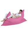 Fotoliu puf, Bean Bag, Ferndale Giant, 140 x 180 cm, poliester impermeabil, roz