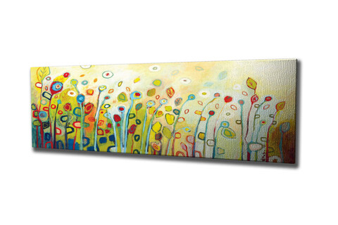 Tablou decorativ, PC246, Canvas, Lemn, Multicolor