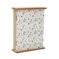 Dulapior pentru chei Lili Flowers, Versa, 20 x 6.5 x 26 cm, MDF