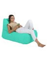 Fotoliu puf, Bean Bag, Ferndale Trendy, 105 x 75 cm, poliester impermeabil, turcoaz