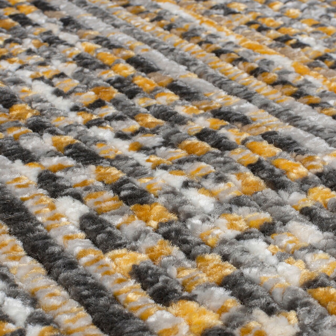 Covor Camino Yellow, Flair Rugs, 66x300 cm, polipropilena, galben