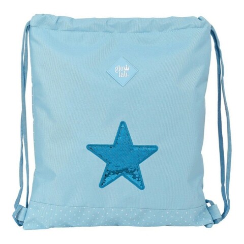 Rucsac pentru copii, Glow Lab, Star, 35 x 40 x 1 cm, multicolor