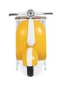 Consola Vespa, Bizzotto, 104 x 94 x 65 cm, lemn de mango/otel, handmade, galben