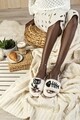 Papuci de casa dama Funky Steps, Mila White, marimea 39-40