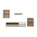 Mobilier pentru Living  Oslo V, Bedora, 1 x Polita, 1 x Comoda, 1 x Dulap, 1 x Dulap suspendat