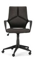 Scaun de birou Damon, Bizzotto, 61 x 61.5 x 96 cm, functie recliner, poliester, negru