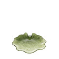 Tava decorativa Asali, Homla, 18.5x2.5 cm, sticla, verde