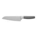 Cutit Santoku BergHOFF, Leo, 17 cm, inox, gri