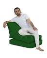 Fotoliu extensibil, Siesta, Ferndale Bean Bag, 55 - 180 cm, poliester impermeabil, verde