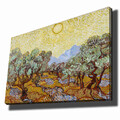 Tablou decorativ, 70100VANGOGH005, Canvas , Lemn, Multicolor