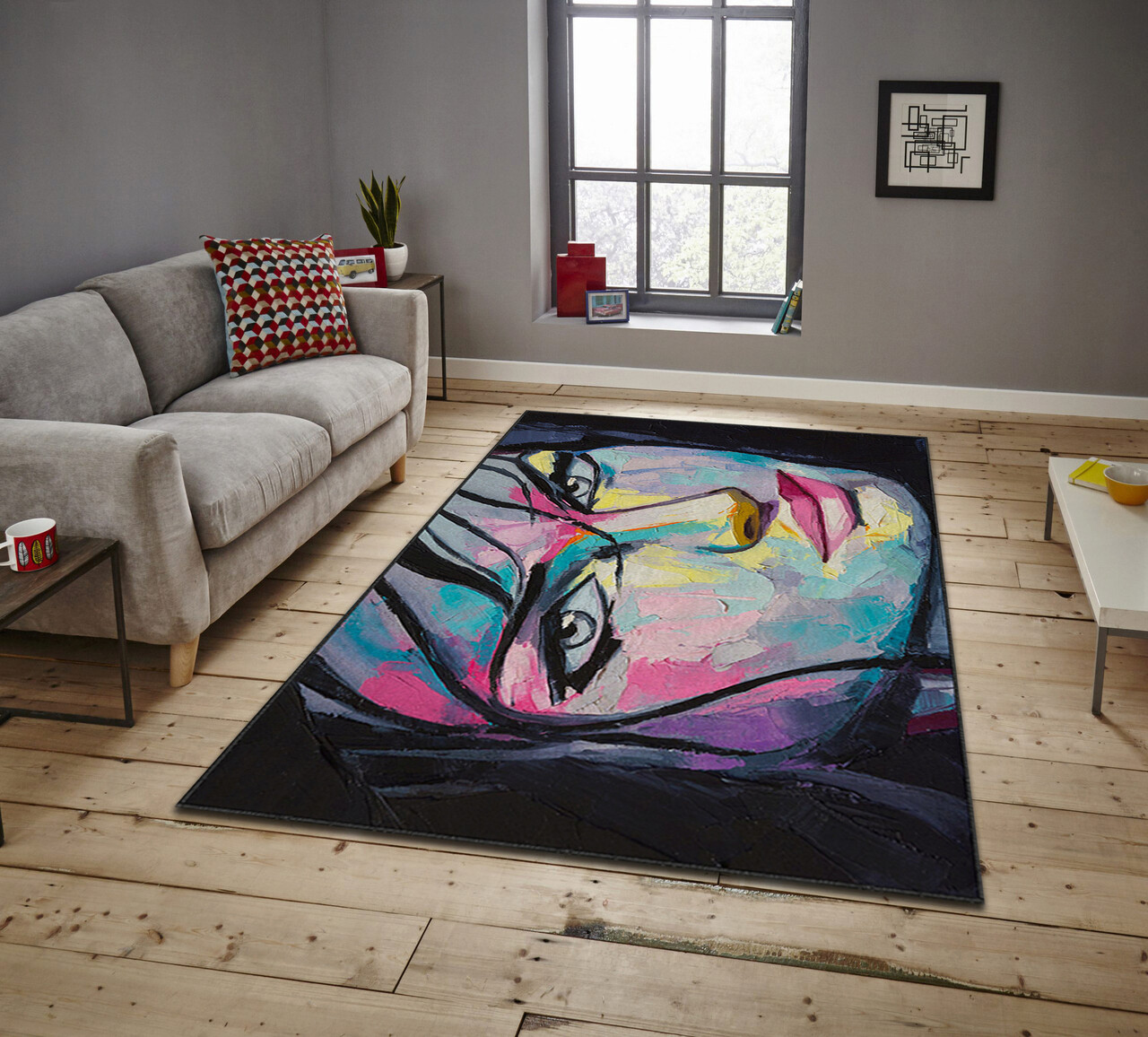 Covor, ASR CRPT-22 , 160x230 cm, Poliester, Multicolor