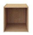 Raft modular Composite Cube, Bizzotto, 35x35x35 cm, PAL/MDF, natural