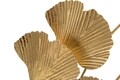 Decoratiune Wind Leaves, Mauro Ferretti, 35.5x14x43 cm, fier, auriu