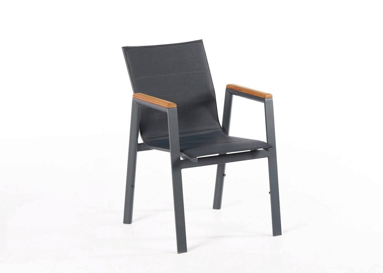 Scaun de gradina, Divona, Poseidon Chair , 61x85x65 cm, Antracit