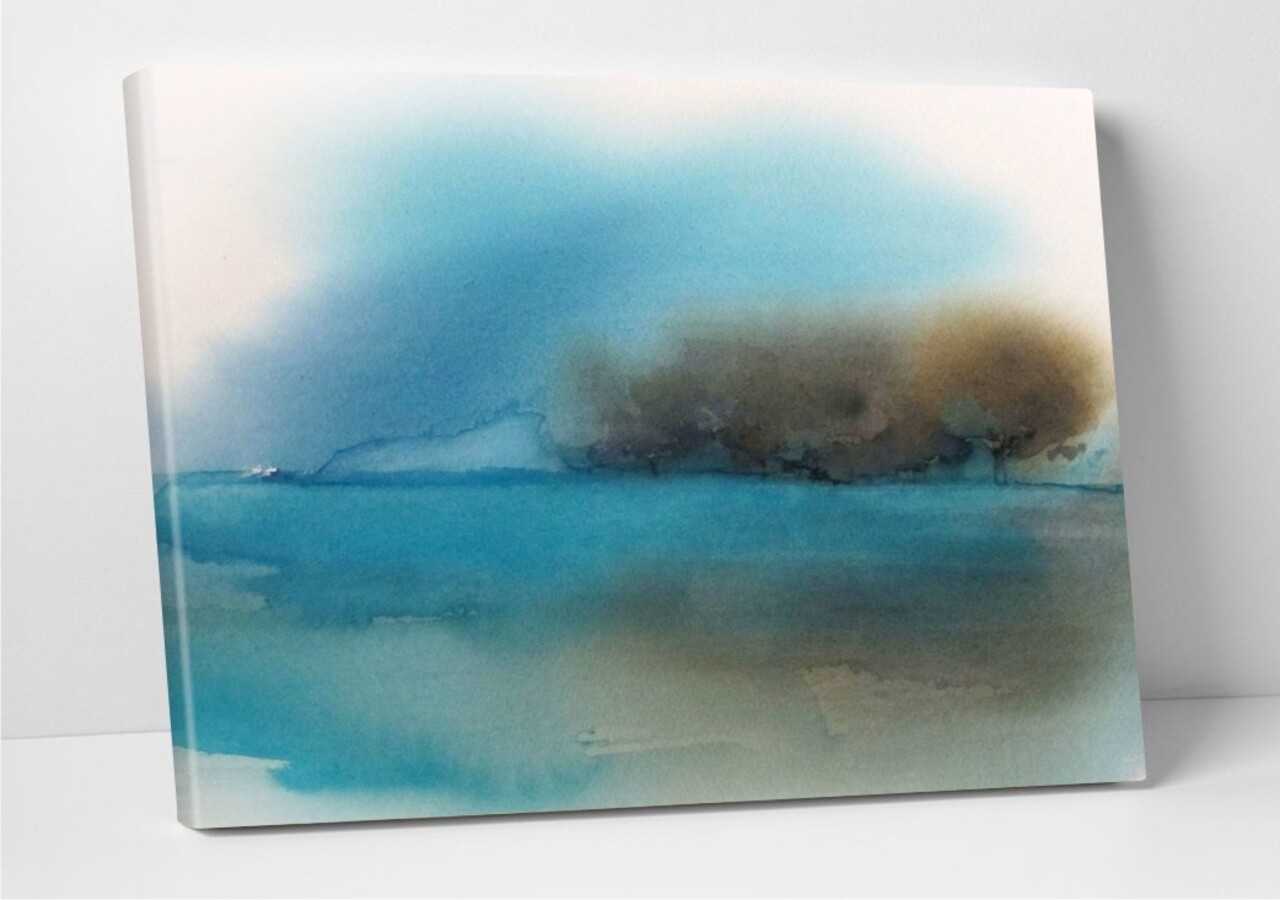 Tablou decorativ Fog, Modacanvas, 50x70 cm, canvas, multicolor