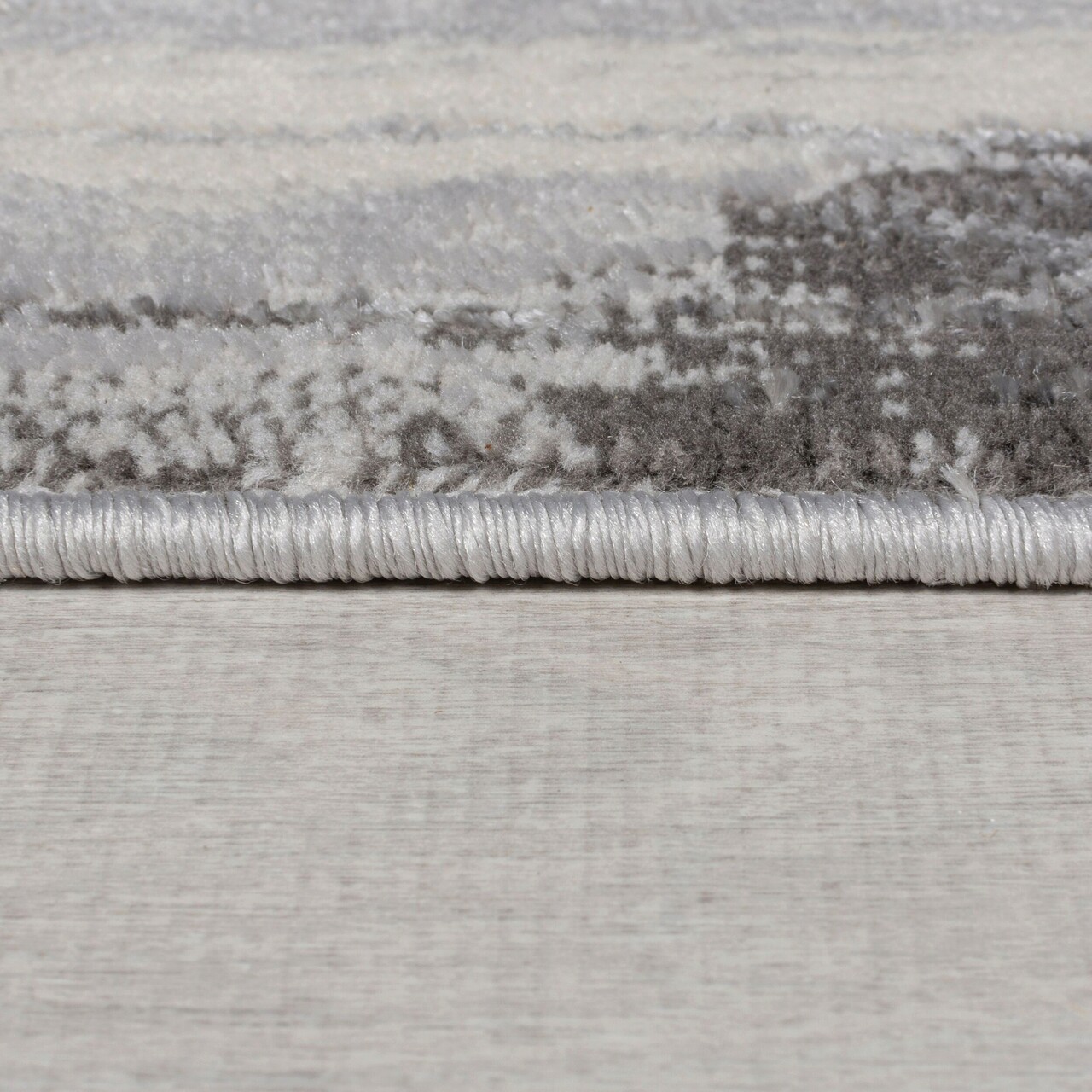 Covor Gleam Silver, Flair Rugs, 200x290 cm, polipropilena/poliester, argintiu