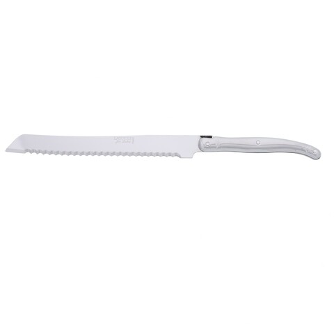 Cutit profesional pentru paine Laguiole, Jean Dubost, 30 cm, inox, argintiu