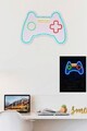 Decoratiune luminoasa LED, Play Station Gaming Controller, Benzi flexibile de neon, DC 12 V, Multicolor