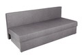 Canapea extensibila Alfi Grey 192x80x77 cm cu lada de depozitare, Magnolia