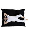 Fotoliu puf, Bean Bag, Ferndale Giant, 140 x 180 cm, poliester impermeabil, negru