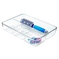 Organizator pentru cosmetice Rain, iDesign, 4 compartimente, 33x23x5.5 cm