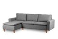 Coltar, Futon, 859FTN2125, Metal , Gri deschis