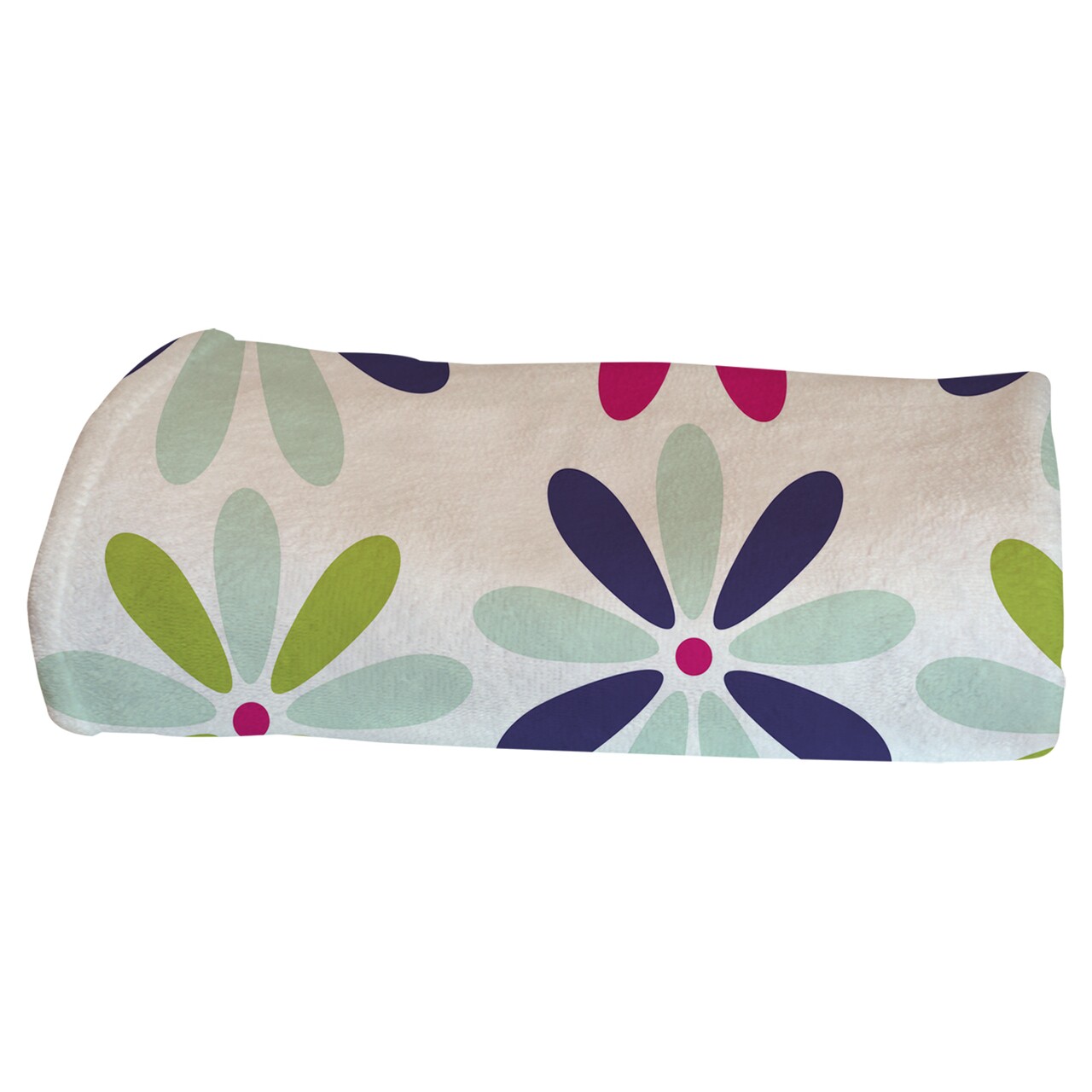 Prosop de plaja Multicolor Flowers, Oyo Concept, 80x155 cm, policoton, multicolor