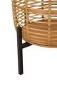 Set 2 suportui pentru ghivece Rattan, Mauro Ferretti,  Ø 41x47 cm, ratan/fier, multicolor