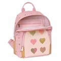 Rucsac pentru copii, Glow Lab, Hearts, 25 x 30 x 13 cm, 13 L, poliester, multicolor