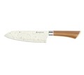 Cutit Santoku Nature, Ambition, 17.5 cm, inox, crem