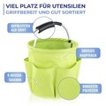 Organizator produse de curatenie Maximex, Caddy, 35x35x35 cm, poliester, verde