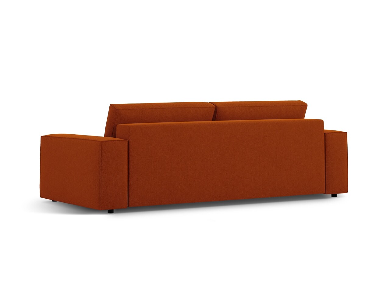 Canapea extensibila 3 locuri, Jodie-78, Micadoni Home, 247x107x86 cm, tesatura structurata, teracota - 1 | YEO