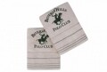 Set 2 prosoape de maini, Beverly Hills Polo Club, 50x90 cm, 100% bumbac, bej